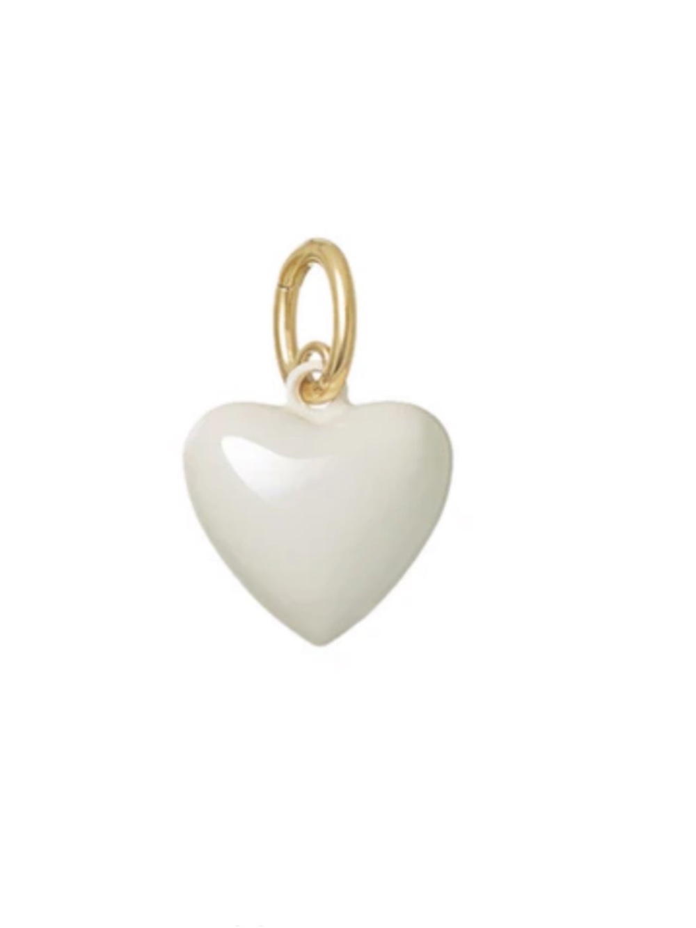 NWOT Roxanne Assoulin The Mini Puffy Heart Charm